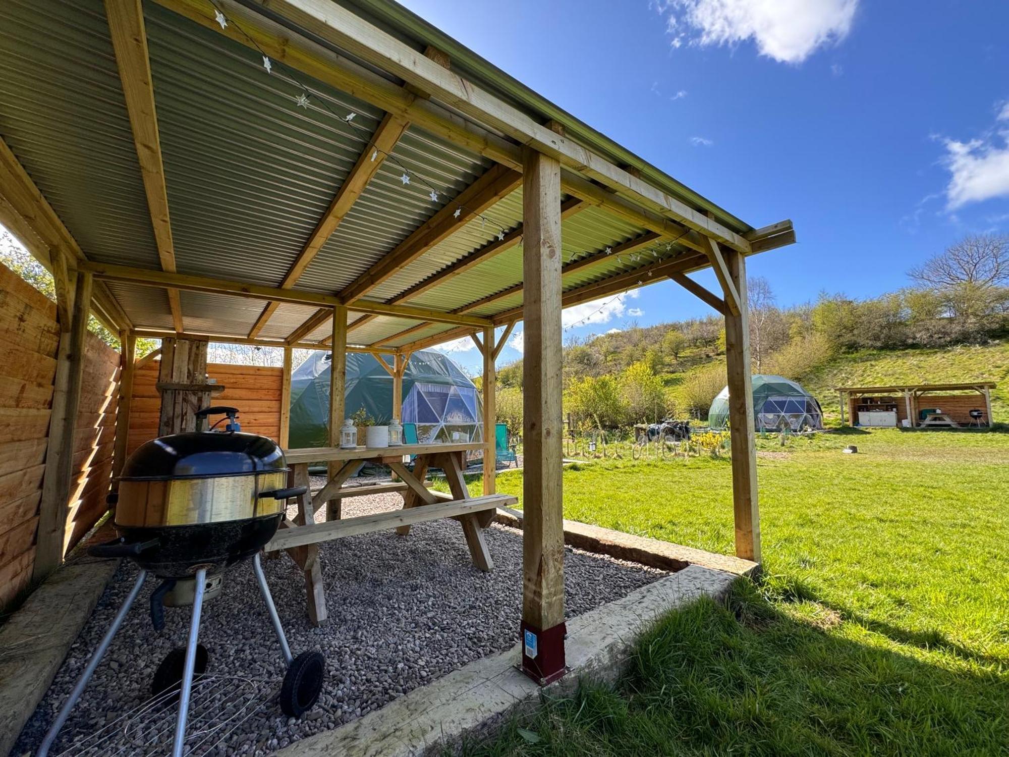 Hotel Geodesic Dome Glamping Llanidloes Zewnętrze zdjęcie
