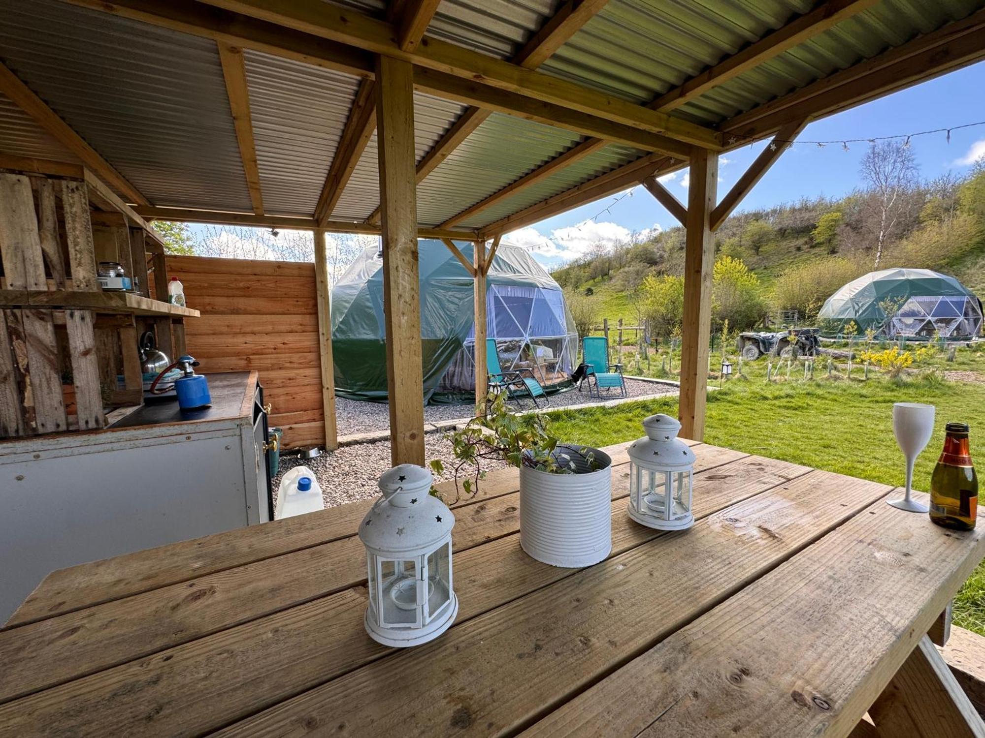 Hotel Geodesic Dome Glamping Llanidloes Zewnętrze zdjęcie