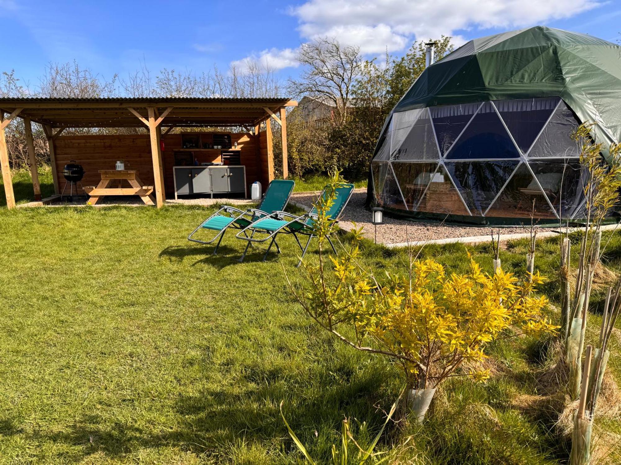 Hotel Geodesic Dome Glamping Llanidloes Zewnętrze zdjęcie