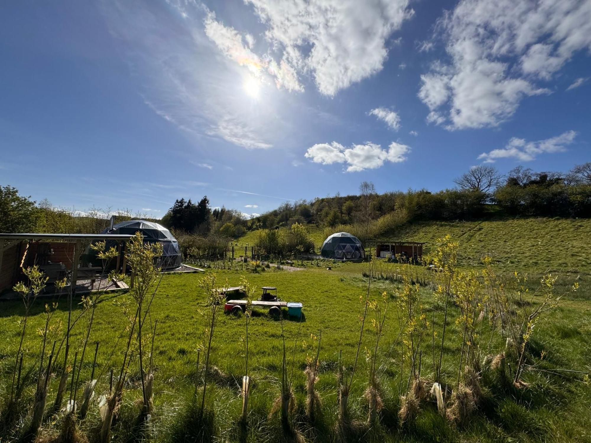 Hotel Geodesic Dome Glamping Llanidloes Zewnętrze zdjęcie